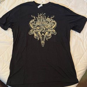 Boho Skull Design Tee